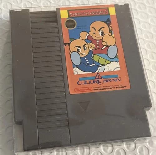 Kung-Fu Heroes NINTENDO NES Original Game TESTED Working AUTHENTIC!