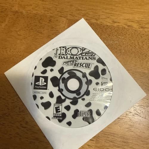 102 Dalmatians Puppies To The Rescue - Loose Sony PS1 Playstation 1 tested