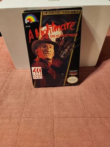 A Nightmare on Elm street for the NES CIB. Great condition.