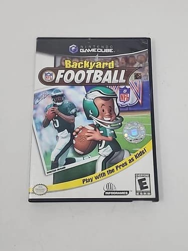 Backyard Football (Nintendo GameCube, 2002) CIB Complete
