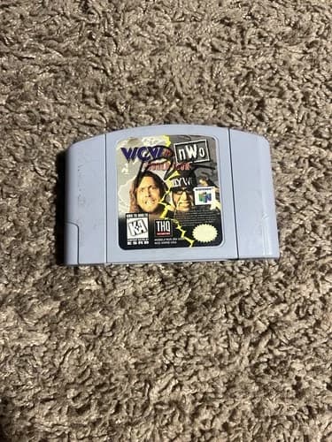 WCW Vs. nWo World Tour (Nintendo 64, 1997) N64 Authentic Cart Only
