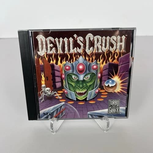 Devil's Crush (Turbografx-16) NEC Turbo Grafx video game CIB complete RARE DC