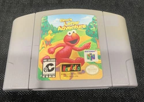 Elmo’s Letter Adventure Nintendo 64 Tested
