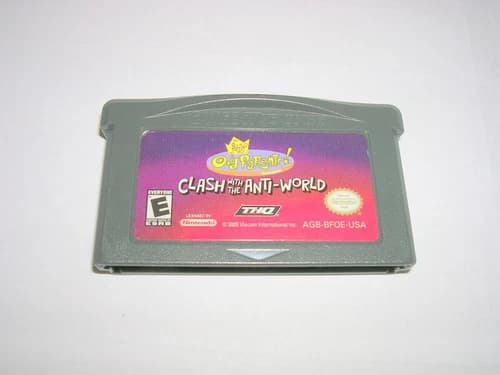 Fairly Odd Parents Clash with Anti-World (Game Boy Advance GBA) Original Game
