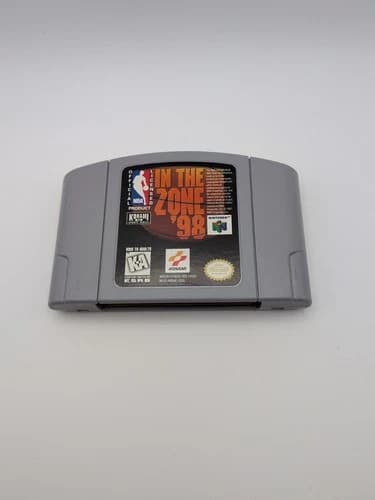 NBA In the Zone '98 (Nintendo 64, 1998) N64 Game Authentic Tested And Working