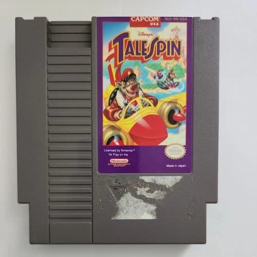 Disney’s TaleSpin (Nintendo NES, 1991) Game Only