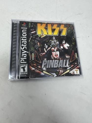Kiss Pinball (Sony PlayStation 1, 2001) PS1 CIB Complete
