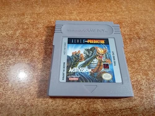 Alien vs. Predator: The Last of His Clan (Nintendo Game Boy, 1993) *TESTED*