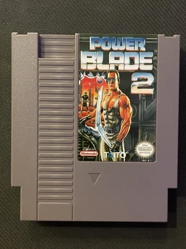 Nintendo NES Game Power Blade 2
