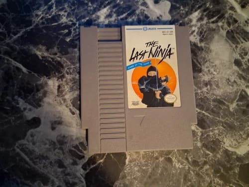 The Last Ninja Nintendo NES Authentic Tested Contacts Cleaned