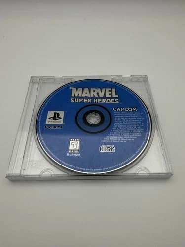 Ps1 - Marvel Super Heroes Sony PlayStation 1 Disc Only - Tested!