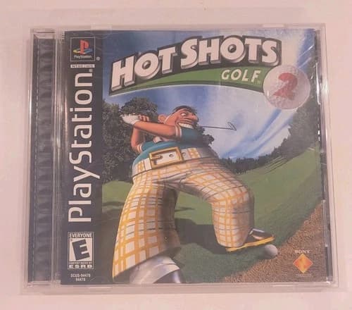 Hot Shots Golf 2 (Sony PlayStation 1) - Complete In Box - Tested/Working