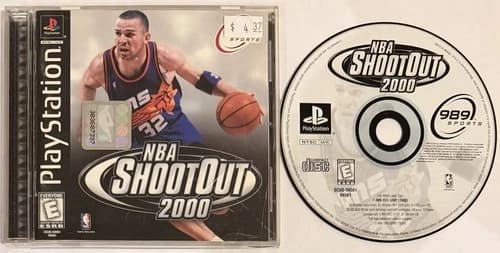 NBA ShootOut 2000 (Sony PlayStation 1, PS1) COMPLETE!! | CIB | M1483