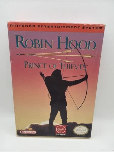 Robin Hood: Prince of Thieves (NES, 1991) CIB.