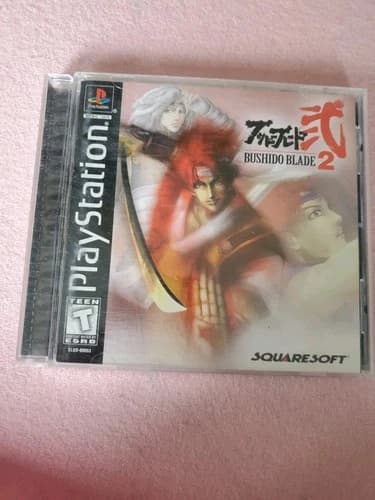 PR4 Bushido Blade 2 (Sony PlayStation 1, PS1, 1998) Black label CIB Complete
