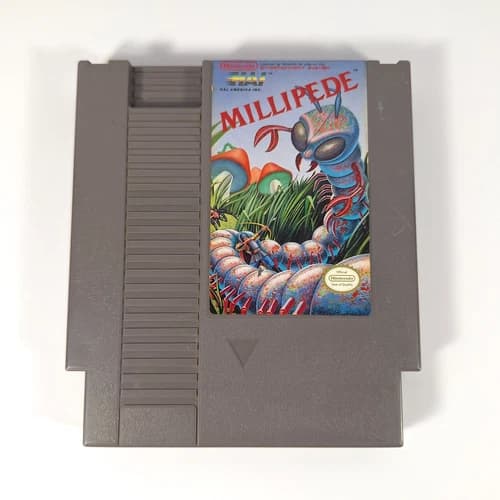 Millipede Nintendo Entertainment System NES Game Cartridge - Tested