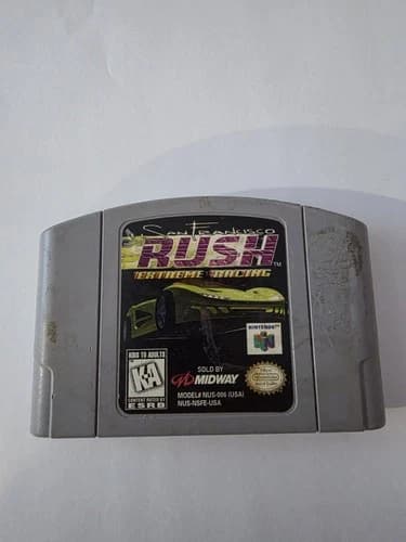 San Francisco Rush: Extreme Racing, Midway, Nintendo 64, N64 Classic*