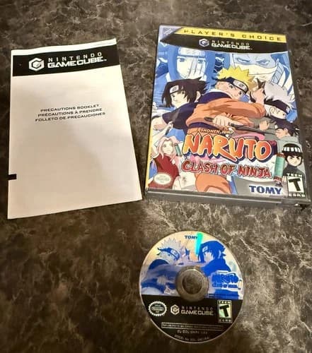 Naruto: Clash of Ninja (Nintendo GameCube, 2006) - Tested