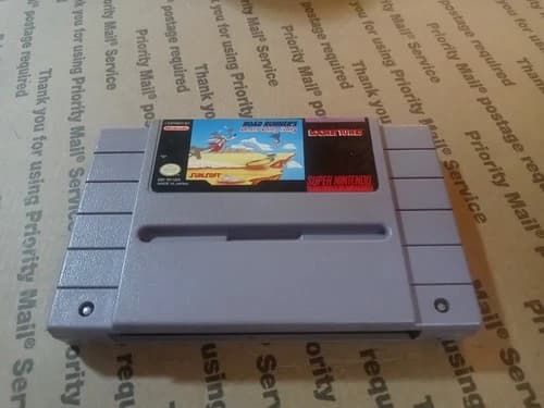 Road Runner's Death Valley Rally Super Nintendo SNES. Shipping bmwt an insurance