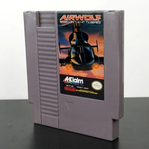 Airwolf (NES, 1988) Tested!