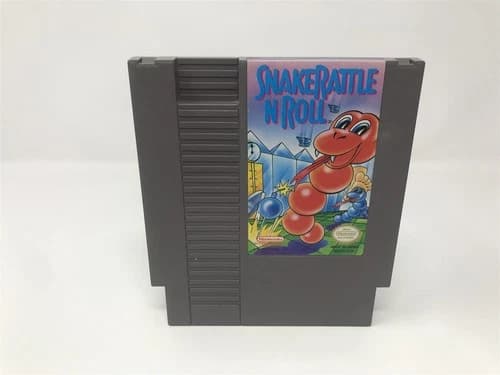 Snake Rattle 'n' Roll - Nintendo Entertainment System NES - Game Cartridge Only