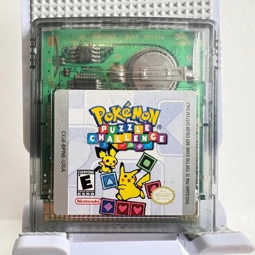 Pokemon Puzzle Challenge (Nintendo Game Boy Color, 2000) Tested Working