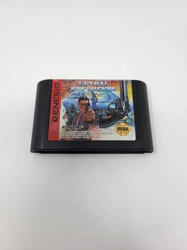 Lethal Enforcers (Sega Genesis, 1993) Cart Only