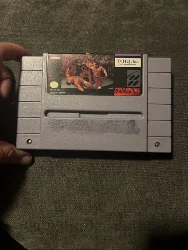 Z2) Pit Fighter SNES Super Nintendo