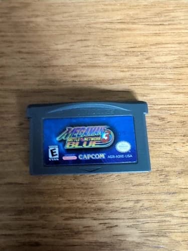 Mega Man Battle Network 3 Blue Nintendo Game Boy Advance Cartridge Tested