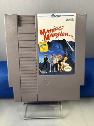 Maniac Mansion Nintendo Entertainment System NES, 1990 - Tested, Battery ✅