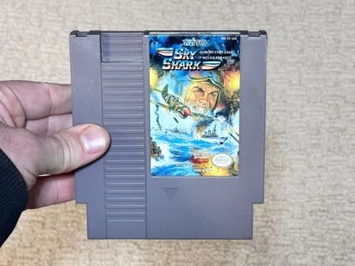 Sky Shark - Nintendo NES Game Cartridge - Authentic - Tested