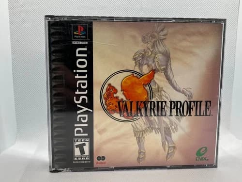 Valkyrie Profile (Sony PlayStation 1, 2000); Complete In Box CIB - RARE!