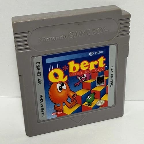 Q*bert For Nintendo Game Boy 1992 Cartridge Only Authentic Tested Works Vintage