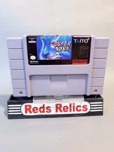Super Nova (Super Nintendo SNES, 1993) Authentic - Immaculate - Deep Cleaned