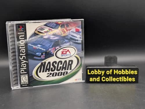 NASCAR 2000 ( Sony PlayStation 1 PS1 ) VG Disc - CIB - Tested