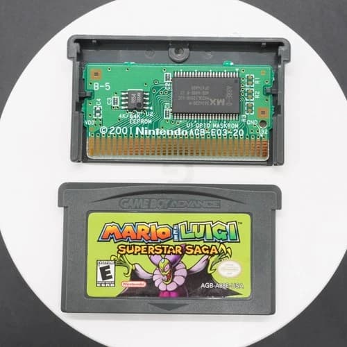 Mario and Luigi Superstar Saga (Nintendo GameBoy Advance, 2003) Authentic