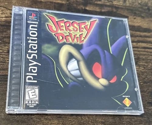 Jersey Devil (Sony Playstation 1 ps1) Complete TESTED