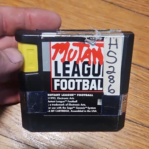 Electronic Arts Mutant League Football Sega Genesis American Football