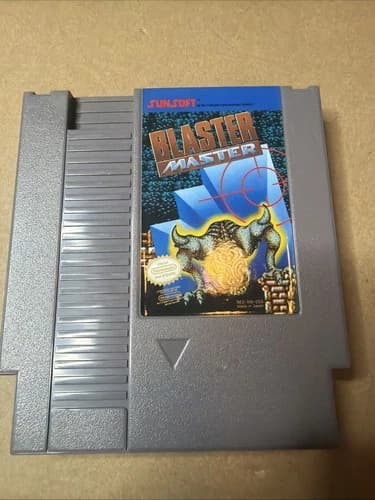 Blaster Master (Nintendo Entertainment System, 1988) Tested.