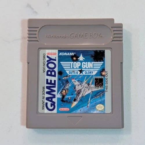 Top Gun: Guts and Glory (Nintendo Game Boy, 1993) Tested & Working - Authentic