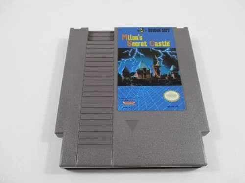 MILON'S SECRET CASTLE Nintendo NES Game Cartridge Authentic!