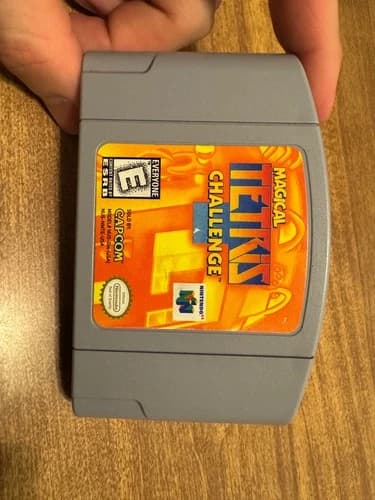 Magical Tetris Challenge (Nintendo 64) N64 authentic video game classic puzzle