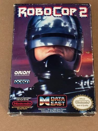 Nintendo NES Robocop 2 Complete CIB