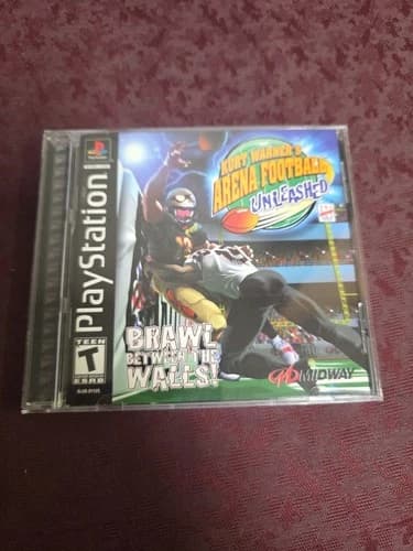 Kurt Warner's Arena Football Unleashed: (Sony PlayStation 1, 2000) CIB TESTED