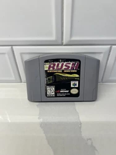 TESTED - San Francisco Rush: Extreme Racing (Nintendo 64, 1997) Authentic N64