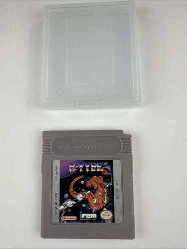 R-Type (Nintendo Game Boy, 1991) Authentic -TESTED- Mint Condition