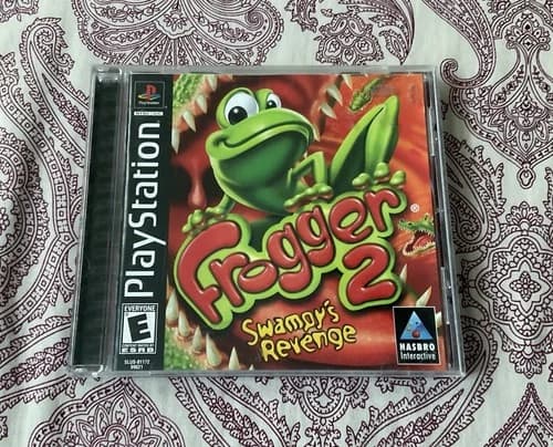 Frogger 2: Swampy's Revenge Sony PS1 PlayStation 1 CIB Complete Tested Working