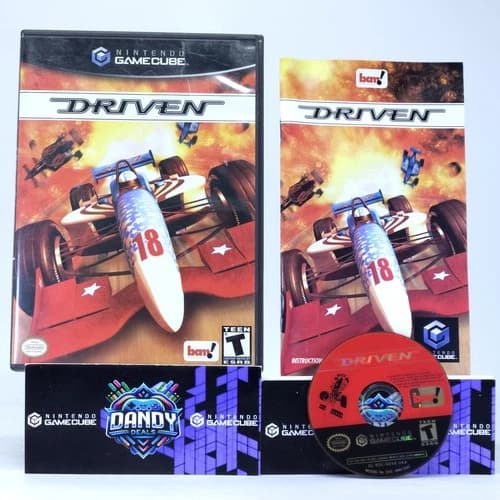 Driven GC CIB W/ Manual - GameCube