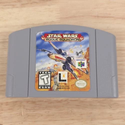 Star Wars Rogue Squadron Nintendo 64 N64 Authentic Tested Working