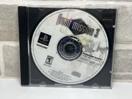 Front Mission 3 PS1 Sony PlayStation 1 - Tested - Disc Only